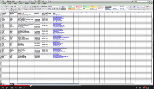 Video: How to save an Excel file to .csv (comma-separated value) file